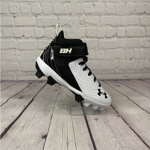 Under Armour Other - Under Armour Harper Mid RM Youth Baseball Cleats Size 13K (3023444-101)